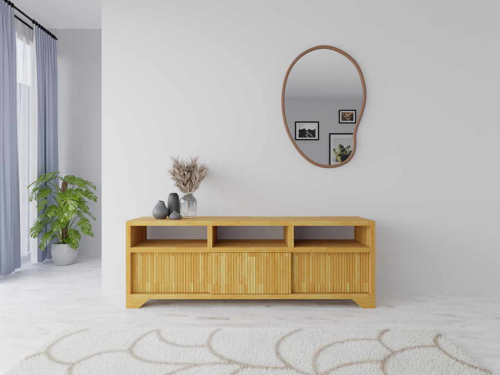 Masif Çam TV Ünitesi