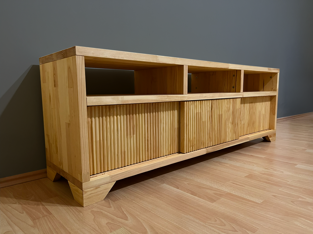 Masif Çam TV Ünitesi