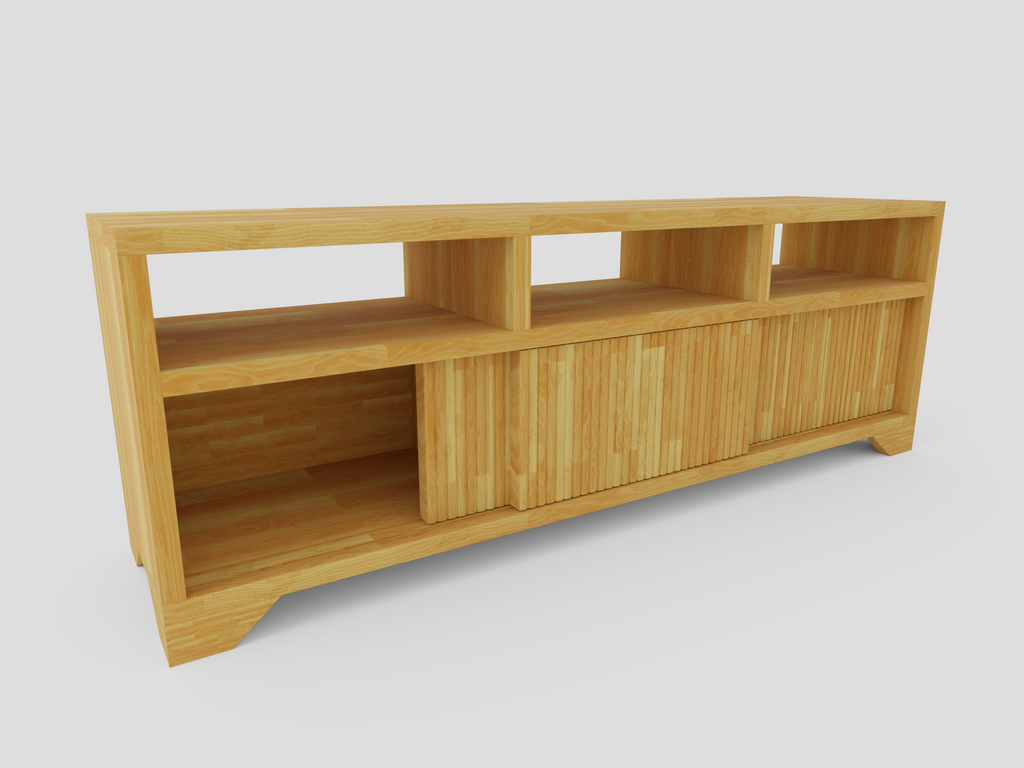 Masif Çam TV Ünitesi